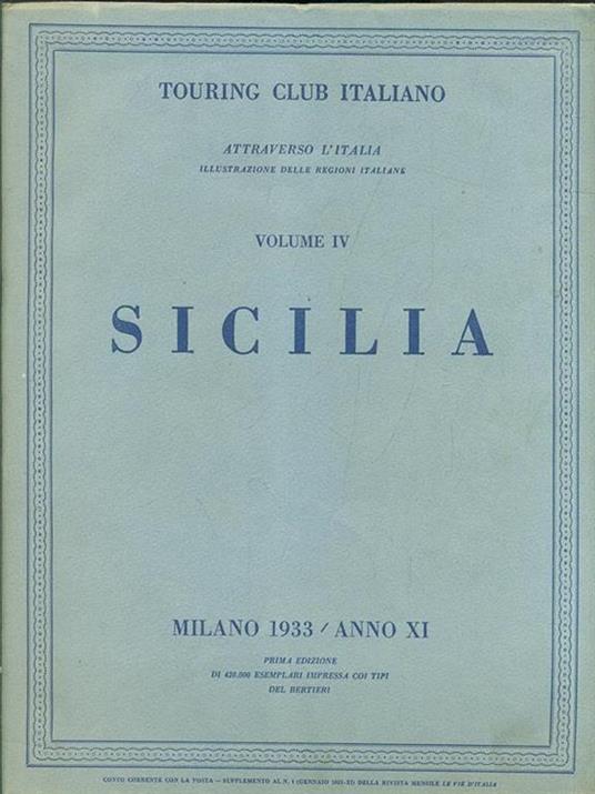 Sicilia - copertina