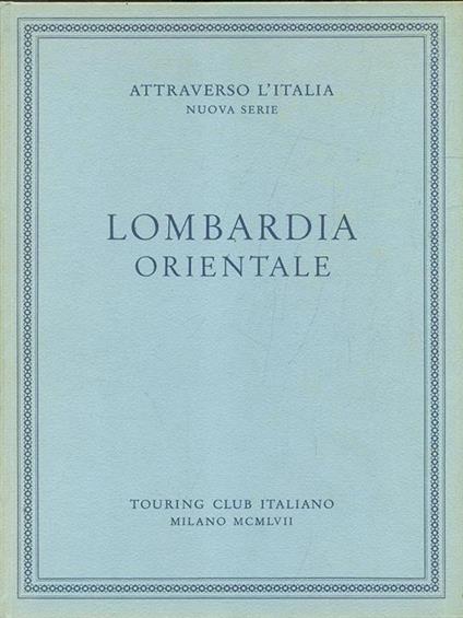 Lombardia orientale - copertina