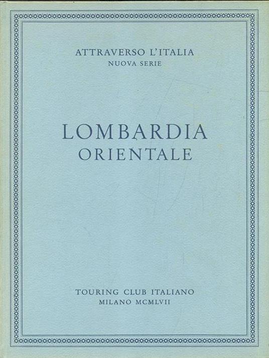 Lombardia orientale - copertina