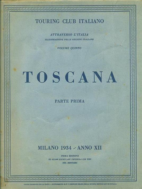 Toscana - copertina