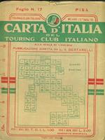 Carta d'Italia. Foglio 17: Pisa