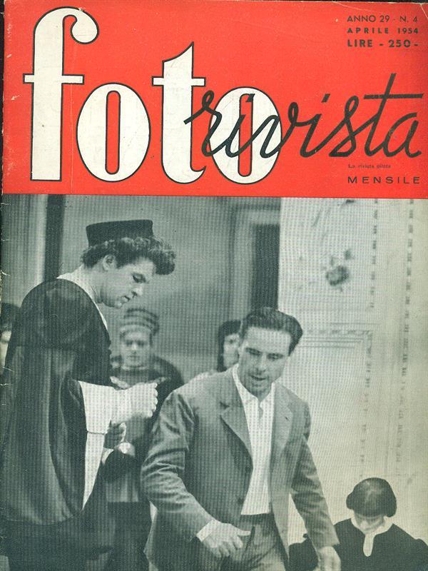 Foto rivista N. 4 1954