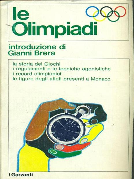 Le olimpiadi - M. Borelli,Gianni Brera,M. Cucchi - copertina