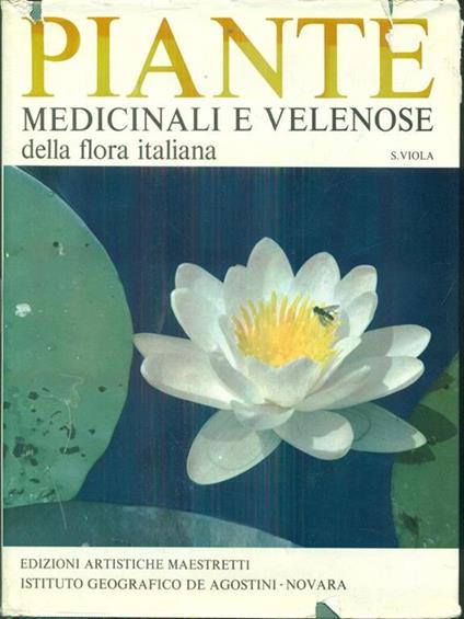 Piante medicinali e velenose della flora italiana - S. Viola - copertina