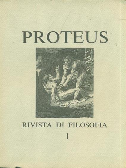 Proteus 1/Gennaio-Maggio 1970 - copertina