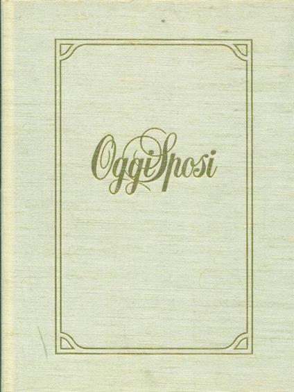 Oggi Sposi - Martina Lombardi - copertina