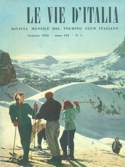 Le Vie d'Italia 1953 I-II - copertina