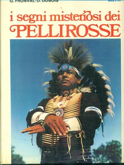 I segni misteriosi dei pellirosse - copertina