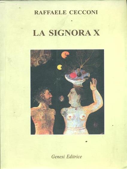 La signora X - Raffaele Cecconi - copertina