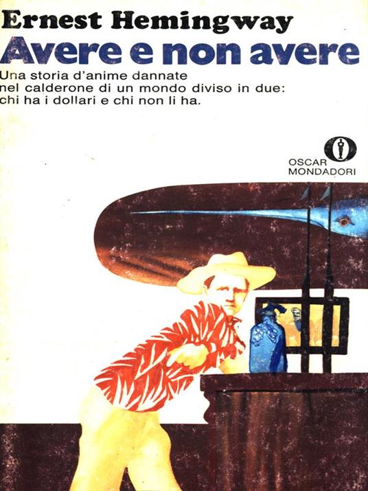 Avere e non avere - Ernest Hemingway - copertina