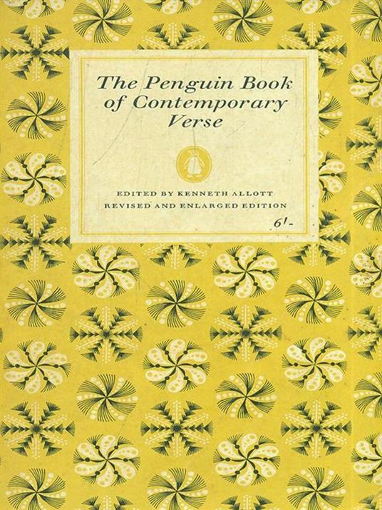 Contemporary Verse - Kenneth Allott - copertina