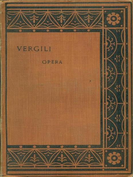 Opera - Publio Virgilio Marone - copertina