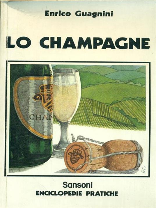 Lo champagne - Enrico Guagnini - copertina
