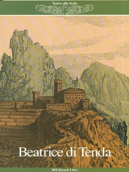 Beatrice di Tenda di Vincenzo Bellini. Stagione 1992/93 - copertina