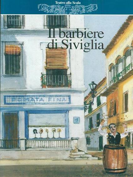 Il barbiere di Siviglia di G. Rossini stagione 1998/99 - copertina