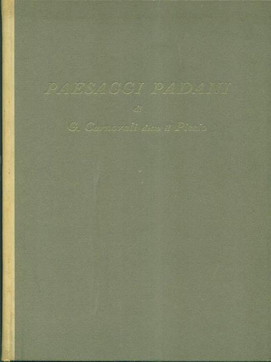 Paesaggi padani - copertina