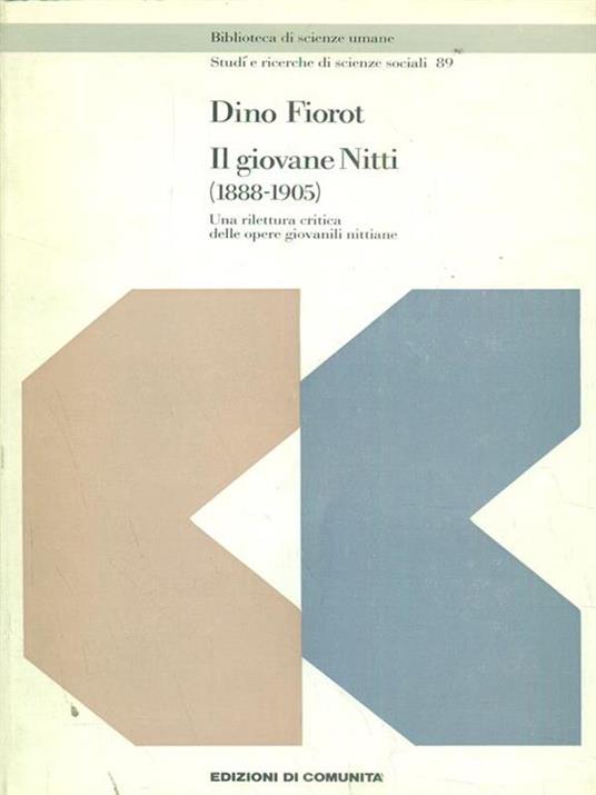 Il giovane Nitti - copertina