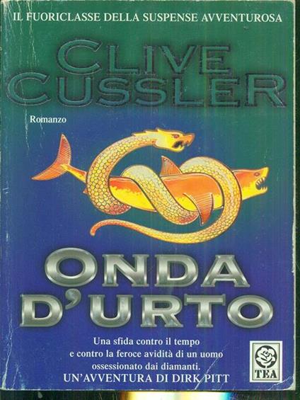 Onda d'urto - Clive Cussler - copertina