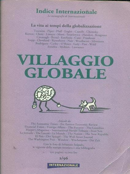 Indice internazionale 35096 Villaggio globale - copertina