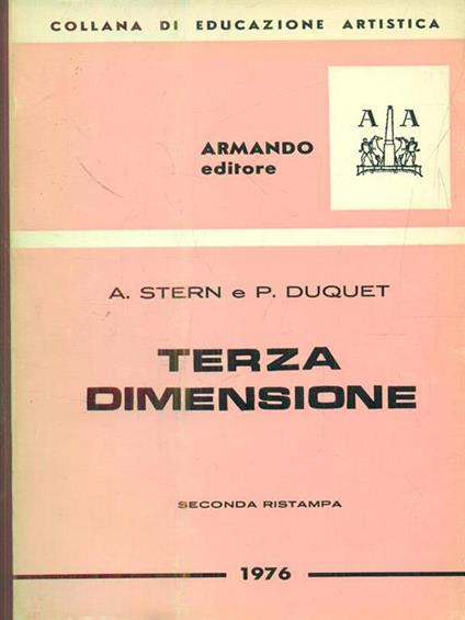 Terza dimensione - Laurence Sterne - copertina