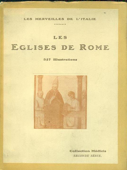 Les eglises de Rome - copertina