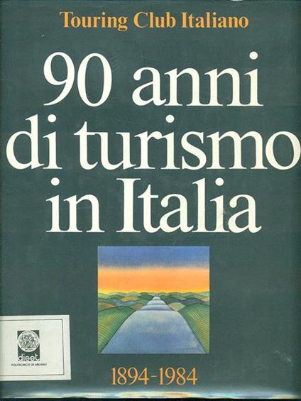 90 anni di turismo in Italia - copertina