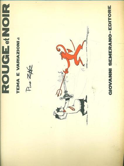 Rouge et Noir - Pino Zac - copertina