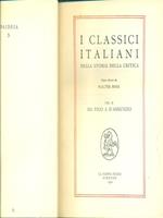 I classici italiani nella storia della critica. Vol. II