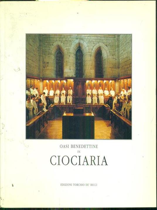 Oasi benedettine in ciociaria - copertina