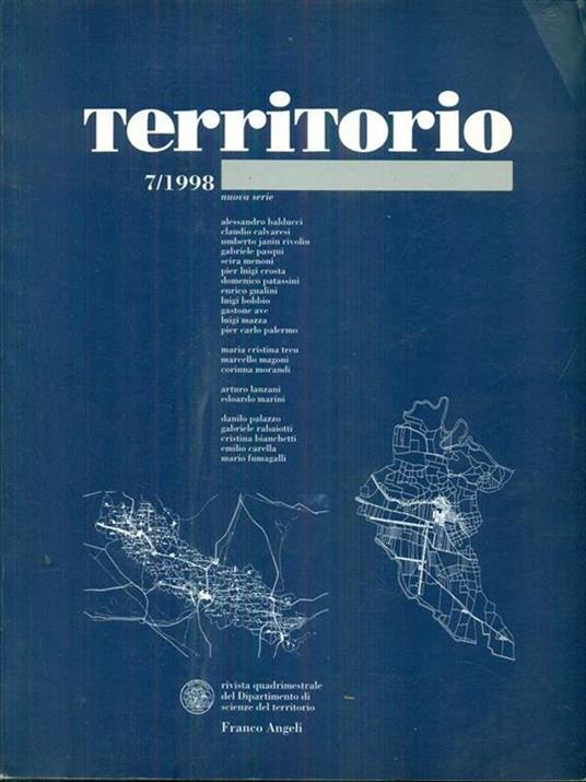 Territorio 7/1998 - copertina