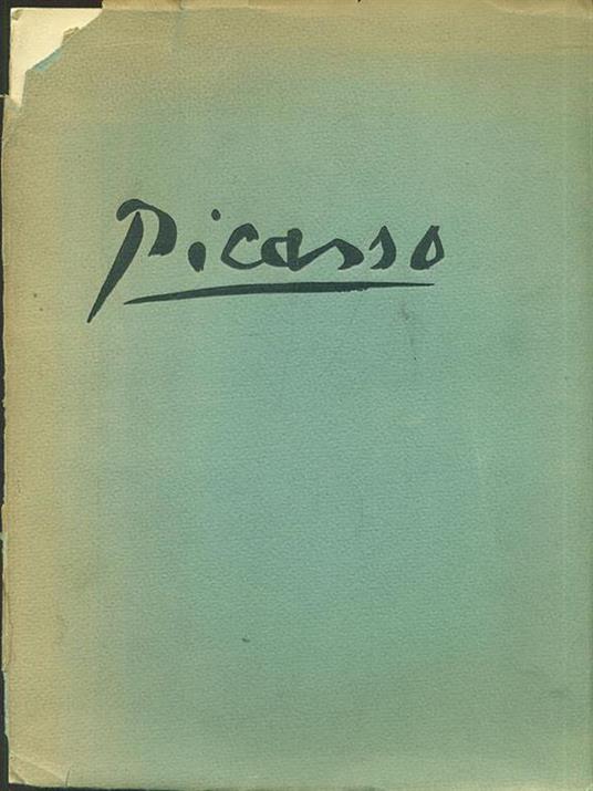 Pablo Picasso - copertina