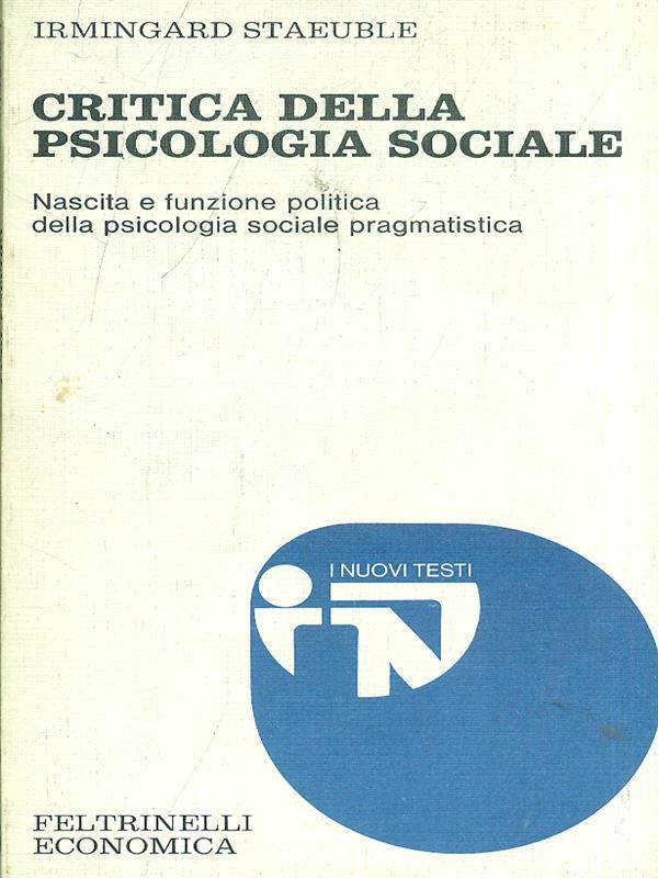 Critica della psicologia sociale