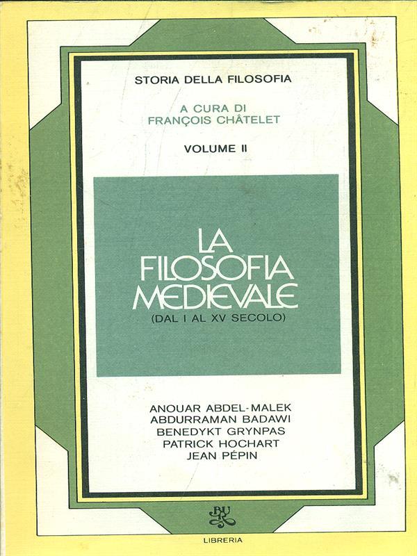 La filosofia medievale II