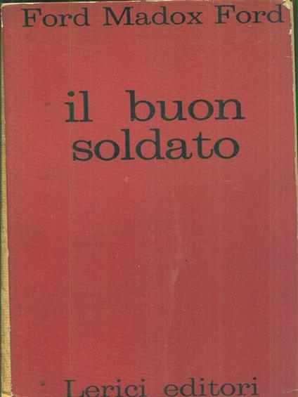 Il buon soldato - Ford Madox Ford - copertina