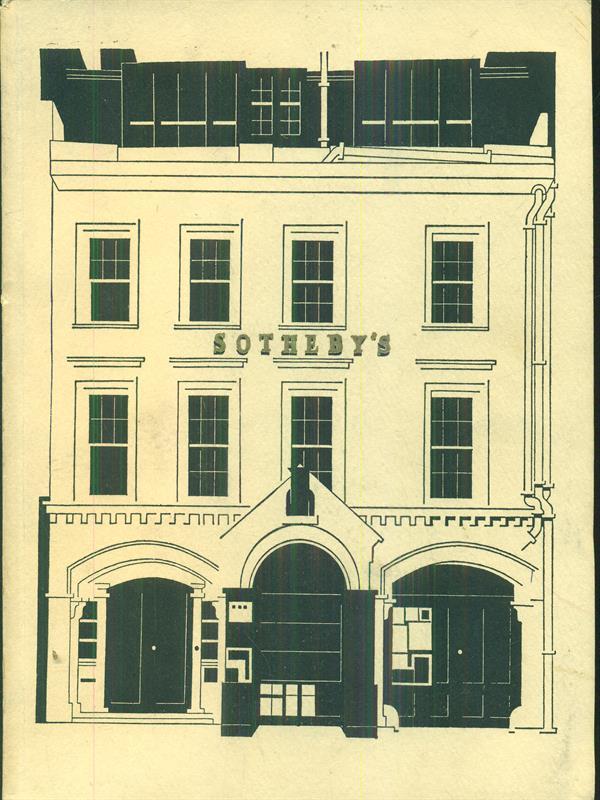 Sotheby's 216th season 1959-1960