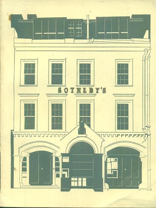 Sotheby's 215th season 1958-1959 - copertina