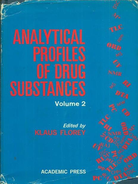 Analytical Profiles of Drug Substances 2 - Klaus Florey - copertina