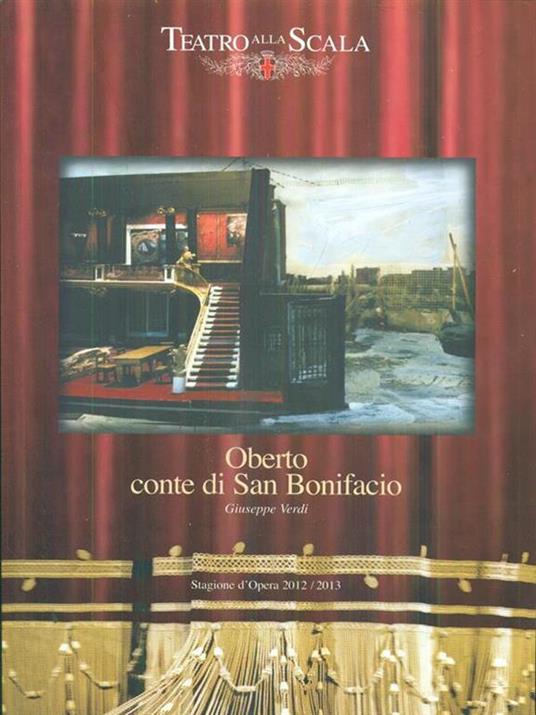 Oberto conte di San Bonifacio giuseppeverdi. Stagione 2012-2013 - copertina