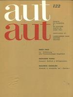 Aut Aut N. 122/Marzo-aprile 1971