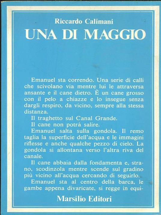 Una di maggio - Riccardo Calimani - 2