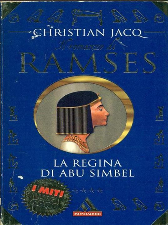 La regina di Abu Simbel - Christian Jacq - copertina