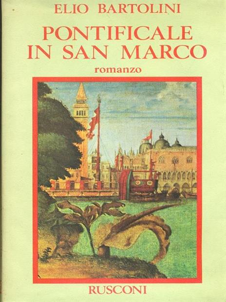 Pontificale in San Marco - Elio Bartolini - copertina