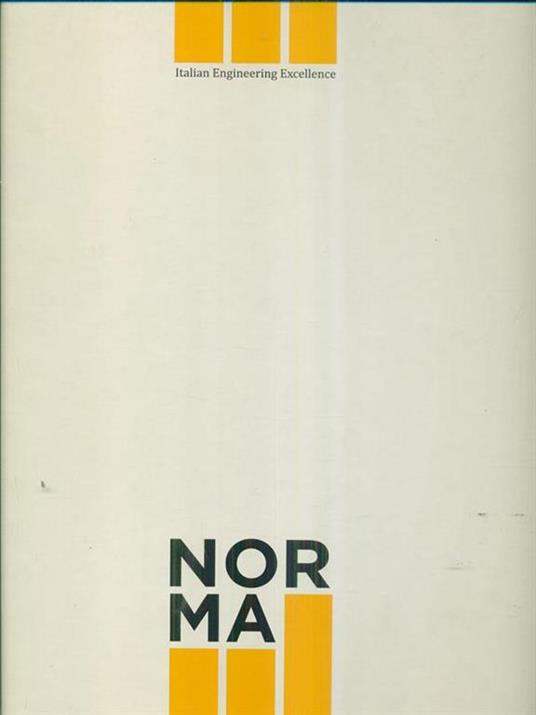 Norma Italian Engineering Excellence - copertina