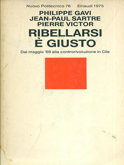 Ribellarsi é giusto - copertina