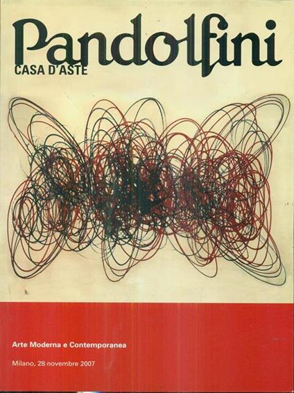 Pandolfini 5.2 2 Novembre 2007 /Arte moderna e contemporanea - copertina