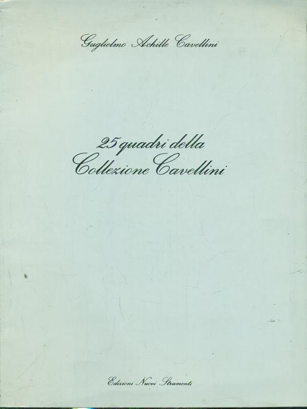 Quadri della Collezione Cavellini