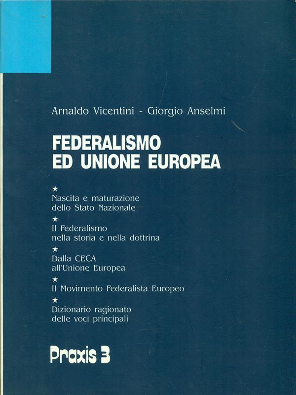 Federalismo ed Unione Europea