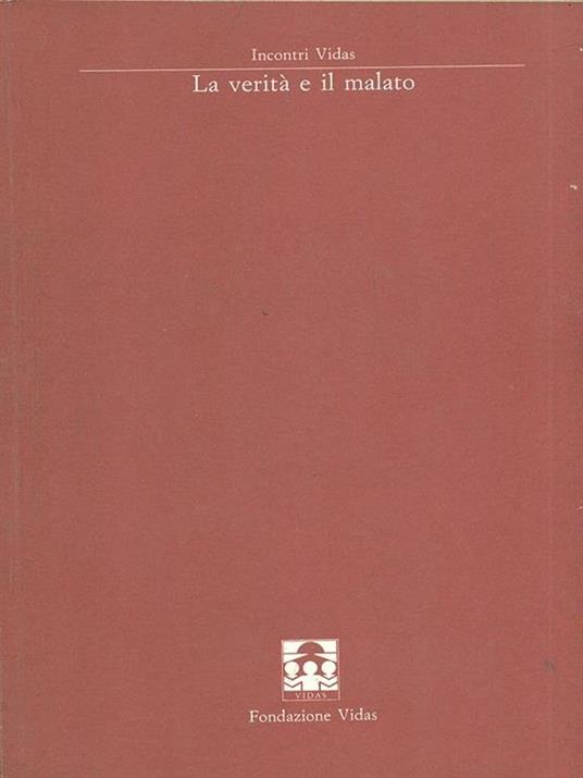 La verità e il malato - copertina