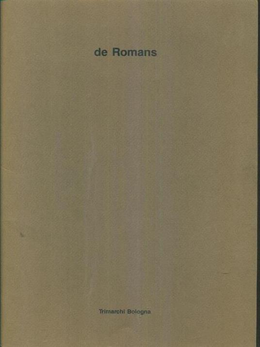 Maria Luisa De Romans - copertina