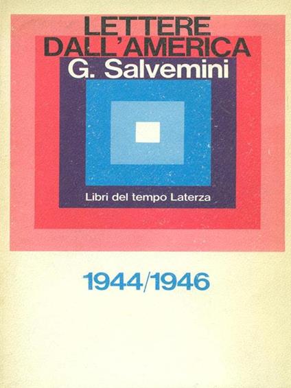 Lettere dall'America - copertina